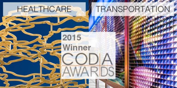 Winner of CODAawards 2015 in two categories