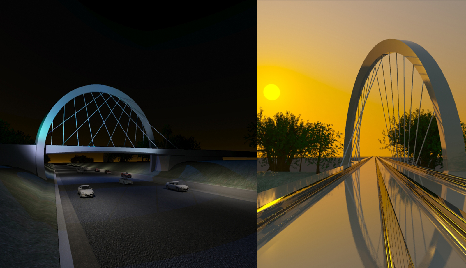 Iconic Bridge Structure for Metro Gold Line